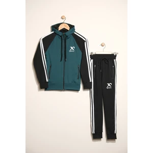 Pina Kids Unisex Dalgıç Kumaş Spor  Çocuk Eşofman Takımı ESF.2525