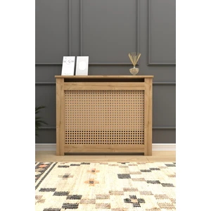 Kalorifer Petek Kapama 85  cm  (Iç Ölçüsü) Hazeran Desenli Mdf Safir Meşe