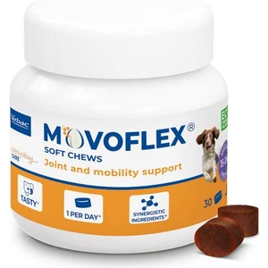 Movoflex M Yumuşak Çiğneme Tableti Orta Irk Köpekler 15KG Ila 30KG 30X4 G