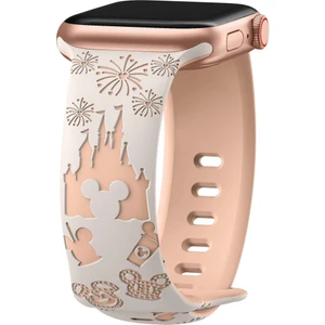 Apple Watch 42/44/45/46/49MM Kordon Leopar Desen Yumuşak Silikon Kordon 2/3/4/5/6/se/7/8/9/10/ultra