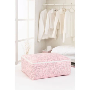 Rek Home Büyük Boy Pudra Yaprak Baskılı Baza Altı Yastık Yorgan Kazak Hurcu / 62x46x22