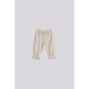 Kız Bebek Ekru Eşofman Altı