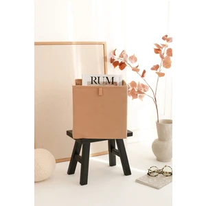 Rek Home Bej Dolap Içi Çamaşır Oyuncak Düzenleyici Katlanır Saklama Kutusu Organizer 28x28x28