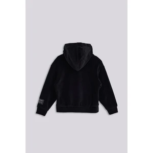 Kız Çocuk Siyah Eşofman Üstü