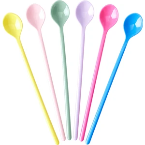 Melamin Latte Kaşığı - 6'lı Set