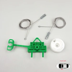 Fiat Linea 323 110 2007-2018 51892561 İçin Elektrikli Ön Sol Kapı Cam Kriko Tamir Seti