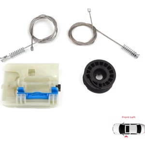 Fiat Egea MK1 356 357 2015-On 4/5 Kapı 52072857 İçin Elektrikli Ön Sol Cam Kriko Tamir Seti