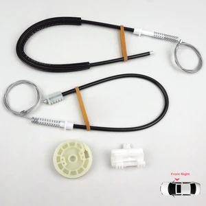 Peugeot 106 MK1 MK2 1A 1C 1S 1991-2005 5-Kapı 9222G9 İçin Ön Sağ Kapı Cam Kriko Tamir Seti