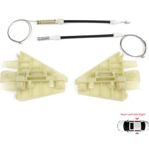 Alfa Romeo 159 939 2005-2011 4/5 Kapı İçin Elektrikli Arka Sağ veya Sol Kapı Cam Kriko Tamir Seti