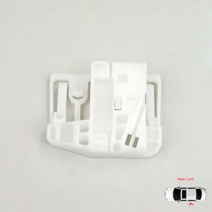 BWR27 Renault Megane MK2 2002-2008 4/5 Kapı 8200028070 İçin Arka Sol Kapı Cam Kriko Tamir Klipsi