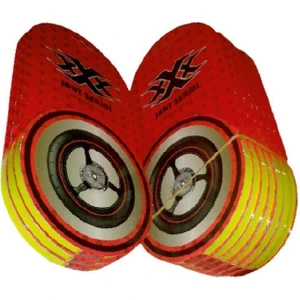 SEVEN KARDEŞLER Florasan Sarı 7cm x 7 M Lüks Jant Şeridi