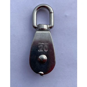 Paslanmaz Krom Tekli Makara 20MM