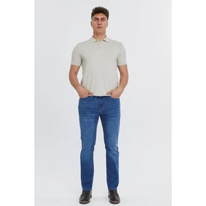 Cedy Denım Erkek Yüksel Bel Boru Paça Kot Pantolon Reguler Fit Jean C336