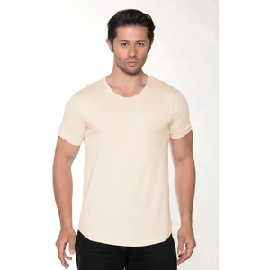 Black Horn Erkek Geniş Yaka %100 Pamuk Salaş T-Shirt