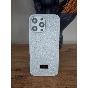 iPhone 16 Pro Uyumlu Işıltılı Taşlı Lüks İçi Kadife Kamera Çıkıntılı Swarovski Kılıf