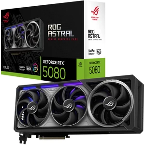 ASUS-ROG-ASTRAL-RTX5080-16G-GAMING-NVIDIA-GEFORCE-RTX 5080-16GB GDDR7-256BIT--2XHDMI-3XDP-RGB-DLSS4 Ekran Kartı