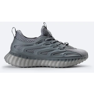 Erkek Gri Esnek Taban Sneaker A41y8023