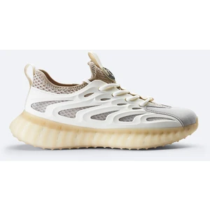 Erkek Bej Esnek Taban Sneaker A41Y8023