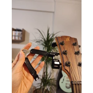 Gitar Burgu Çeviri - Gitar Tel Kesici - Akustik Gitar Pimi Çıkarıcı (String Winder)