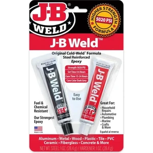 JB Weld Adhesive Weld - Çiftli Epoksi Yapıştırıcı ve Tamir Macunu Metal Dolgulu