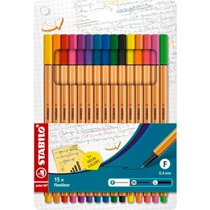 Point Fineliner Kalem 88 10+5 Neon Paket