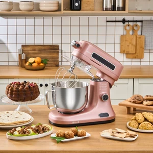 Pro Artisan Zaman Ayarlı Tartılı Mutfak Şefi Rosegold 1600 W 5 Lt