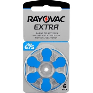 Rayovac Extra Işitme Cihazı Pili 675 Numara