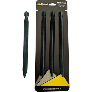 Alpinist Alüminyum 6061 Çadır Kazığı 18 cm Yeşil 4'lü