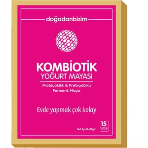 Doğadan Bizim Kombiotik Yoğurt Mayası 15 Saşe