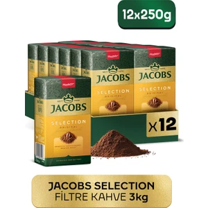 Selection Filtre Kahve 250 gr x 12 Adet