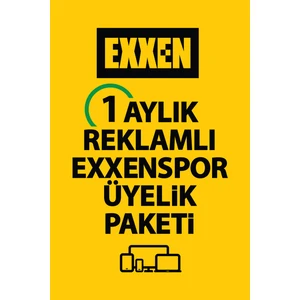 Exxenspor 1 Aylık Üyelik Kodu - Reklamlı