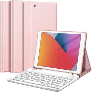 Apple iPad 10.2" 7. Nesil Kılıf Kablosuz Klavyeli Kılıf Mobax A2197 A2198 A2200