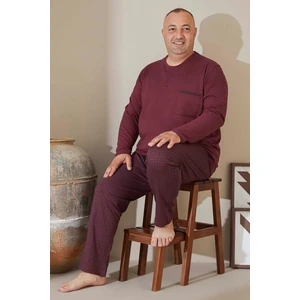 Erkek Pijama Takımı Büyük Beden & Battal Uzun Kol