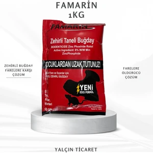 Zehirli Taneli Buğday Fare Yemi 1kg