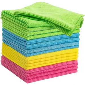 Felluci Textile Microfiber Banyo Mutfak ve Yer Temizleme Bezi 30x30 cm 20 Adet