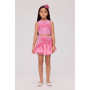 Bg Store Kız Çocuk Pembe Bluz