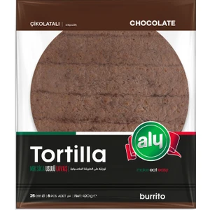 Çikolatalı Tortilla 25 cm 6' Lı
