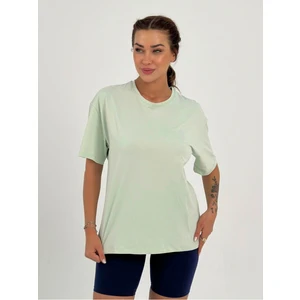 Baskısız Basıc Pamuklu Oversize T-Shirt