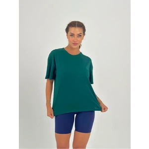 Baskısız Basıc Pamuklu Oversize T-Shirt