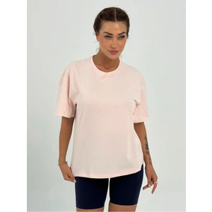 Baskısız Basıc Pamuklu Oversize T-Shirt