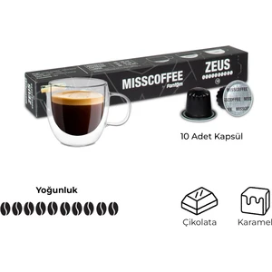 Mısscoffee Zeus Kapsül Kahve Kutusu Nespresso Sistem Uyumlu