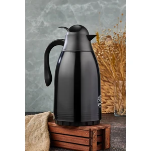 Cooker 1.3 Litre Cam Iç Hazneli Renkli Termos Siyah