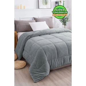 Evlen Home Collection Ultra Yumuşak Çift Taraflı Wellsoft Peluş Yorgan Çift Kişilik Yıkanabilir (Battaniye / Nevresim) 200 x 220 cm