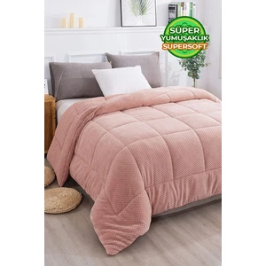 Evlen Home Collection Ultra Yumuşak Tek Kişilik Çift Taraflı Wellsoft Peluş Yorgan Yıkanabilir (Battaniye / Nevresim) 160 x 220 cm