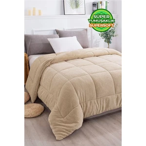 Evlen Home Collection Ultra Yumuşak Tek Kişilik Çift Taraflı Wellsoft Peluş Yorgan Yıkanabilir (Battaniye / Nevresim) 160 x 220 cm