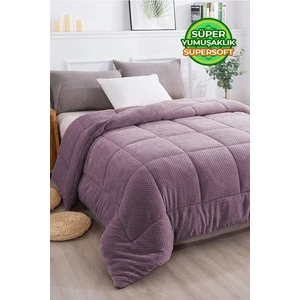 Evlen Home Collection Ultra Yumuşak Tek Kişilik Çift Taraflı Wellsoft Peluş Yorgan Yıkanabilir (Battaniye / Nevresim) 160 x 220 cm