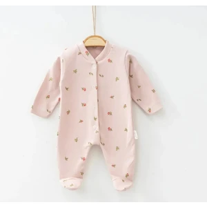 Baby Wings Çıtır Çiçek Baskılı Kız Tulum