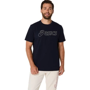 Asics Logo Ss Tee Erkek Lacivert Kısa Kollu Tshirt 2031E188-403