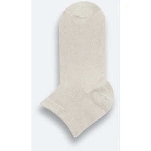 Erkek Bej Pamuklu Patik Çorap B008556