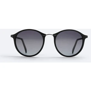 Erkek Siyah Yuvarlak Polarize Güneş Gözlüğü A41Y8803